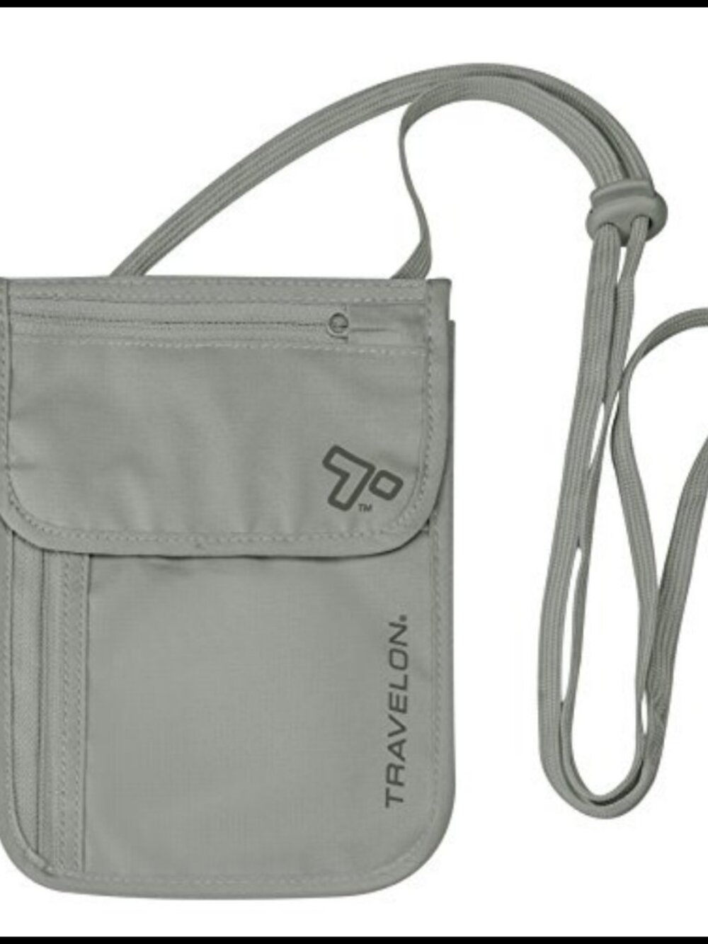 Travelon RFID Blocking Undergarment Neck Pouch Travel Wallet